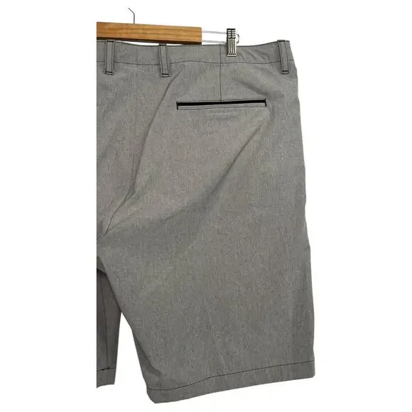 Tommy Bahama Shorts Mens 42 Gray Performance Stretch Golf Casual Lightweight - Picture 13 of 16